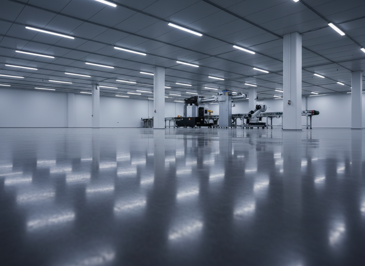 Mirror-Like Polished Finish β high gloss concrete