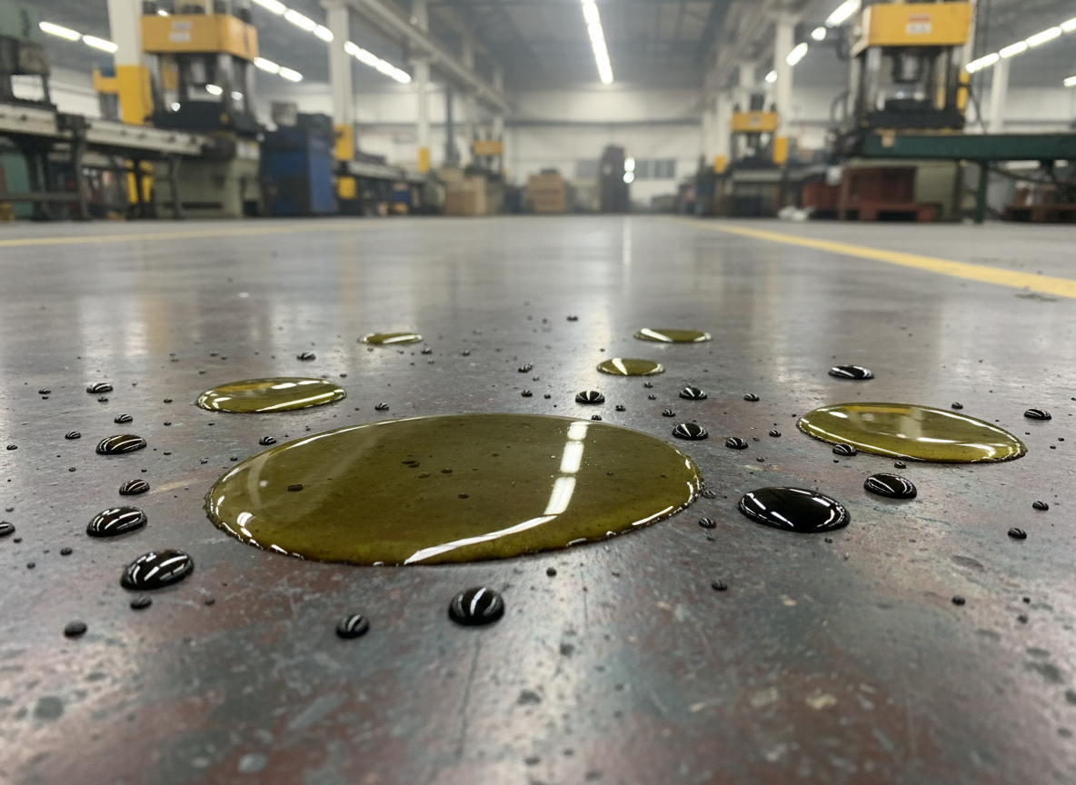 Chemical and Stain Resistant β industrial floor surface